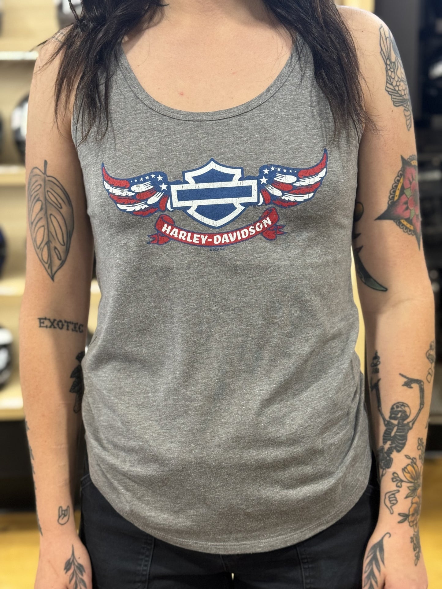 Patriotic Wings Tank Top