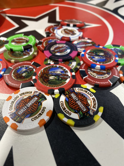 Dealer Exclusive Poker Chip